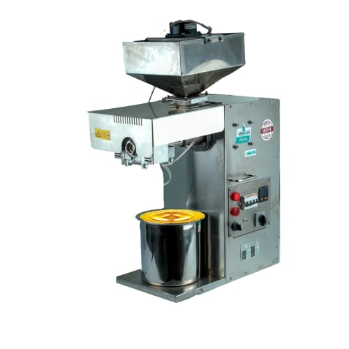PENTA commercial oil press detail view