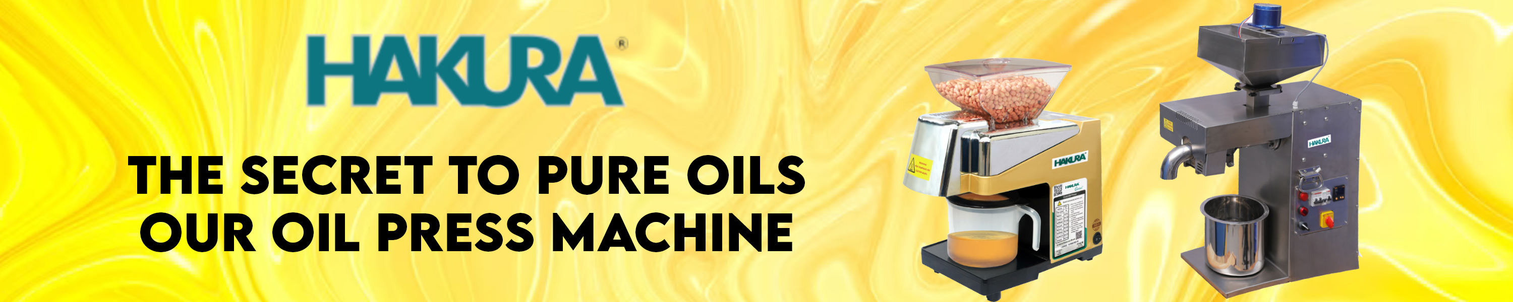 Hakura home and commercial oil press machines
