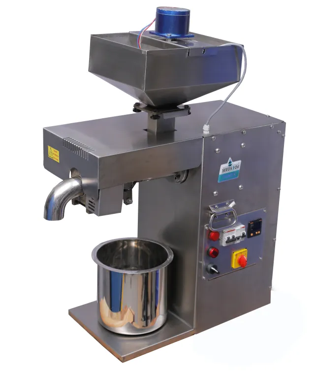 PENTA oil press in use