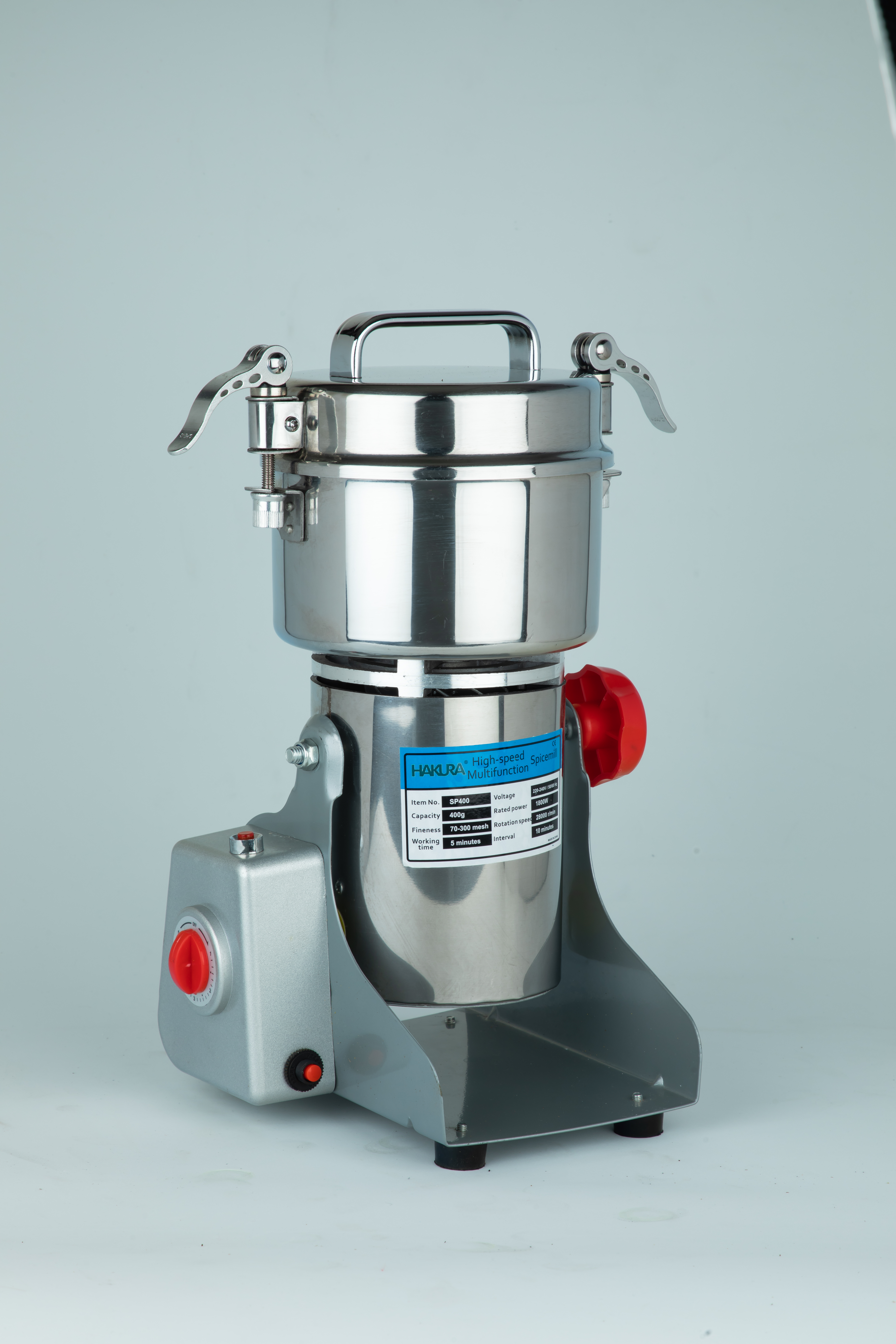 Hakura spice mill professional studio shot